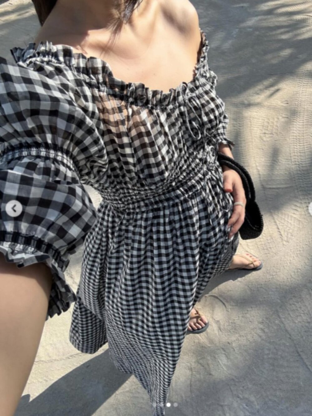 Dôen Ischia Dress in Gingham NWT - Picture 14 of 16